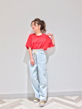 「campion」｜Matanoriさん（レディース・154cm）の夏コーディネート