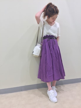 「ピグメント」｜Matanoriさん（レディース・154cm）の夏コーディネート