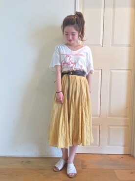 Matanoriさん（レディース・154cm）の夏コーディネート