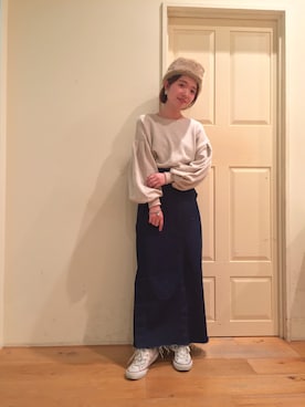 「ファー帽子」｜Matanoriさん（レディース・154cm）の秋コーディネート