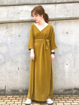 Matanoriさん（レディース・154cm）の春コーディネート