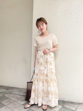 Matanoriさん（レディース・154cm）の夏コーディネート