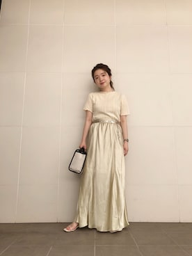 Matanoriさん（レディース・154cm）の夏コーディネート