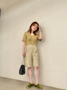 Matanoriさん（レディース・154cm）の夏コーディネート