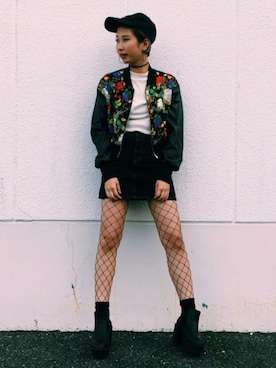 「Chic Muse（シックミューズ）のアイテム」を使った、ʜᴀʀᴜᴋᴀさん（レディース・163cm）の秋コーディネート