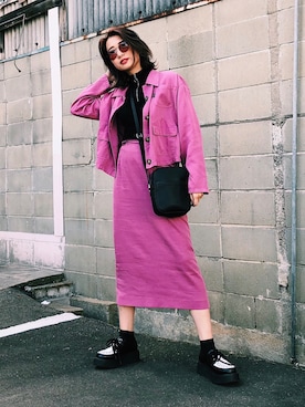 「GOTHAM（ゴッサム）のアイテム」を使った、ʜᴀʀᴜᴋᴀさん（レディース・163cm）の秋コーディネート