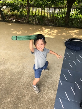 NAMIさん（キッズ・90cm）の夏コーディネート