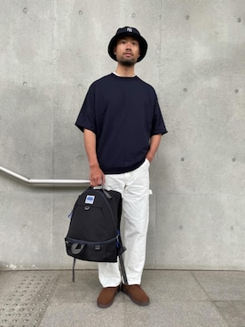 「MADDEN（メデン）のアイテム」を使った、Yukihiro Yamamotoさん（メンズ・181cm）の春コーディネート