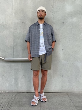 Yukihiro Yamamotoさん（メンズ・181cm）の夏コーディネート