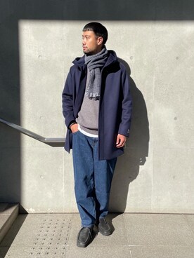 Yukihiro Yamamotoさん（メンズ・181cm）の冬コーディネート