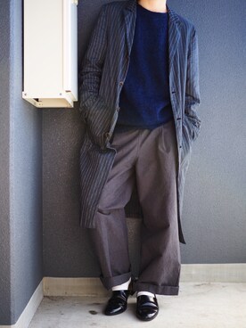 「GEOFFREY B.SMALL」｜ryushi36 さん（メンズ・165cm）の春コーディネート