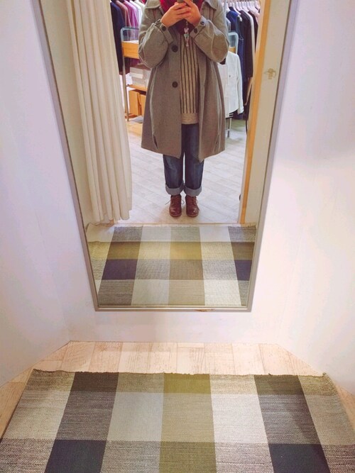 Mikoa Lowrys Farm ミコラローリーズファーム のダウンジャケット コートを使った人気ファッションコーディネート Sciaky