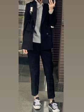 「アイテム（スーツセット）」を使った、minako_1027さん（レディース・170cm）の春コーディネート