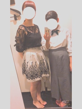 「Otto（オットー）のアイテム（トップス）」を使った、Sakyさん（レディース・152cm）の春コーディネート