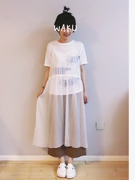 wakuwakuさん（レディース・165cm）の夏コーディネート