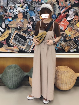 「日常」｜「アイテム（ワンピース/ドレス）」を使った、wakuwakuさん（レディース・165cm）の夏コーディネート