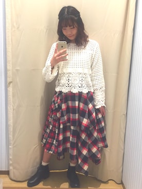 「広瀬すず」｜みどさん（レディース・157cm）の秋コーディネート