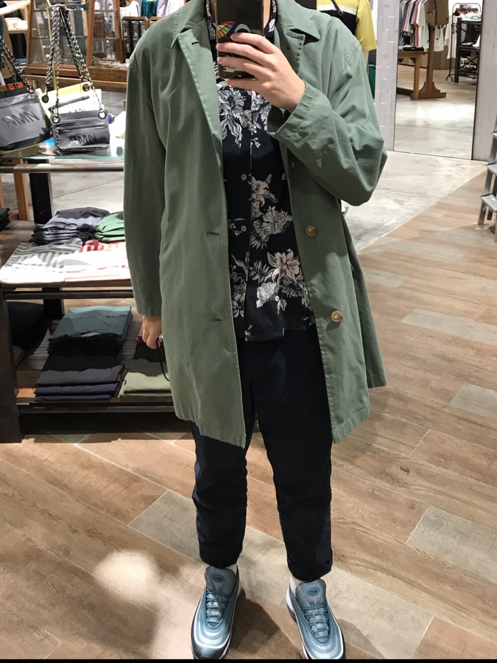 「GLOBAL WORKのアイテム（シャツ/ブラウス、その他）」を使った、Dan9iel8さん（メンズ・184cm）の冬コーディネートの1枚目の写真