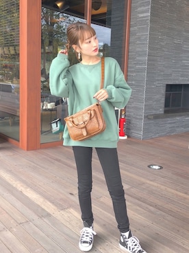 吉田南歩さん（レディース・161cm）の秋コーディネート