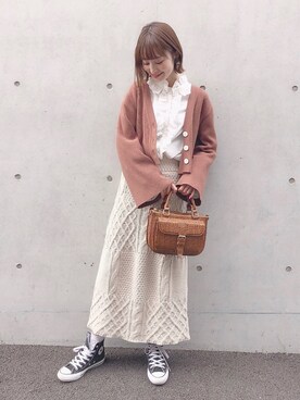 吉田南歩さん（レディース・161cm）の秋コーディネート