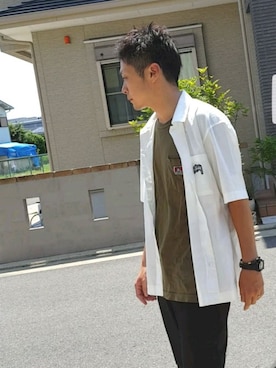 「ワッペン」｜「アイテム（その他）」を使った、清盛君さん（メンズ・164cm）の夏コーディネート