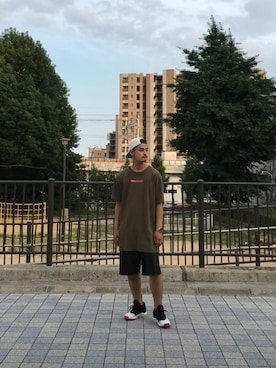 「O.C CREW（オーシークルー）のアイテム」を使った、M☆ZUさん（メンズ・174cm）の夏コーディネート