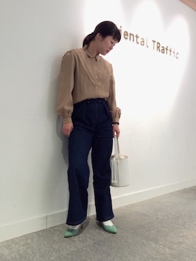 「green」｜OrientalTraffic 天王寺店さん（レディース・155cm）の春コーディネート
