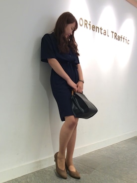 「バンブーバック」｜OrientalTraffic 天王寺店さん（レディース・155cm）の秋コーディネート