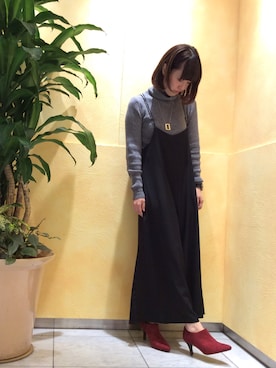「ブーティ」｜OrientalTraffic 天王寺店さん（レディース・155cm）の秋コーディネート