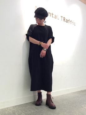 「ワークブーツ」｜OrientalTraffic 天王寺店さん（レディース・158cm）の夏コーディネート