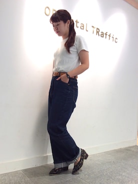 「レオパードシューズ」｜OrientalTraffic 天王寺店さん（レディース・158cm）の秋コーディネート