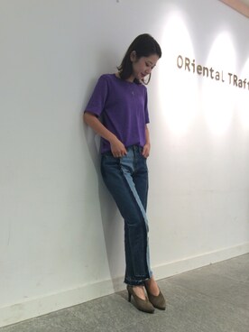 「STYLENANDA（スタイルナンダ）のアイテム」を使った、OrientalTraffic 天王寺店さん（レディース・158cm）の秋コーディネート