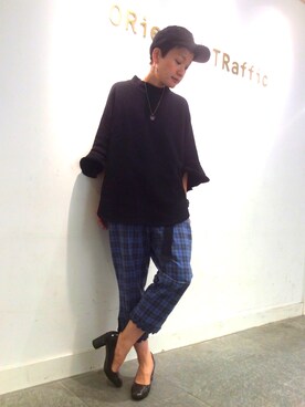 「グリッター」｜OrientalTraffic 天王寺店さん（レディース・158cm）の秋コーディネート