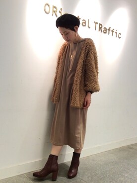 「2018マイベストコーデ」｜OrientalTraffic 天王寺店さん（レディース・158cm）の冬コーディネート