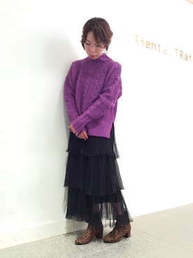 「2018マイベストコーデ」｜OrientalTraffic 天王寺店さん（レディース・158cm）の冬コーディネート
