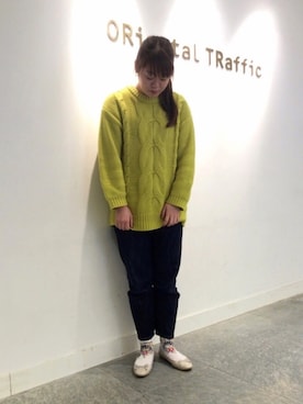 「オリエンタルトラフィック(ORiental TRaffic)」｜OrientalTraffic 天王寺店さん（レディース・158cm）の春コーディネート