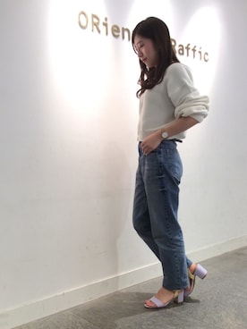 「ライラック」｜OrientalTraffic 天王寺店さん（レディース・158cm）の春コーディネート