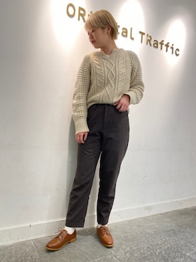 「cepo（セポ）のアイテム」を使った、OrientalTraffic 天王寺店さん（レディース・158cm）の冬コーディネート