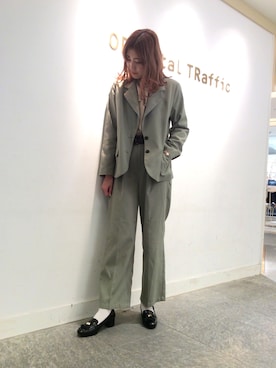 「タッセルシューズ」｜OrientalTraffic 天王寺店さん（レディース・158cm）の春コーディネート