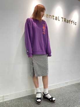 「FIG&VIPER（フィグアンドバイパー）のアイテム」を使った、OrientalTraffic 天王寺店さん（レディース・158cm）の春コーディネート