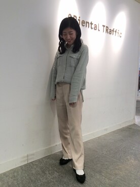 「2108」｜OrientalTraffic 天王寺店さん（レディース・158cm）の春コーディネート