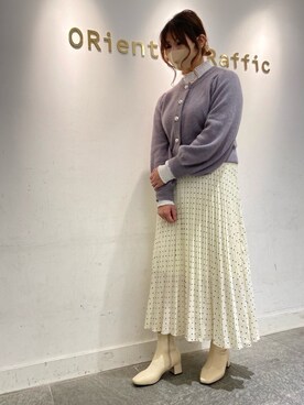 「アンゴラニット」｜OrientalTraffic 天王寺店さん（レディース・158cm）の冬コーディネート