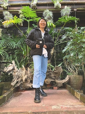 「The Herschel Supply Co. Brand（ハーシェルサプライ）のアイテム」を使った、miharukingさん（レディース・168cm）の夏コーディネート