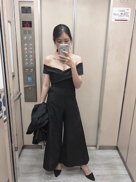 「Taiwan」｜「アイテム（つなぎ/オールインワン）」を使った、Huskyさん（レディース・168cm）の春コーディネート