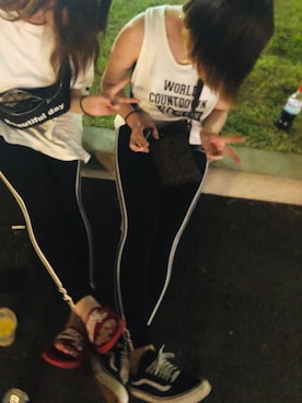 「アイテム（レギンス/スパッツ）」を使った、Renaさん（レディース・164cm・10代）の夏コーディネート
