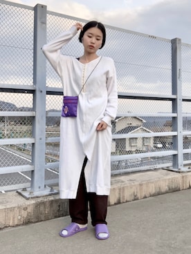 cさん（レディース・166cm）の春コーディネート