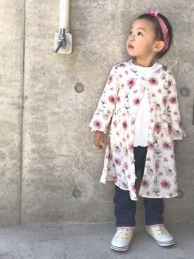 ayunanaさん（キッズ・90cm）の秋コーディネート