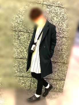 「Lui's（ルイス）のアイテム（ダウンジャケット/コート）」を使った、hayamonさん（メンズ・174cm）の春コーディネート