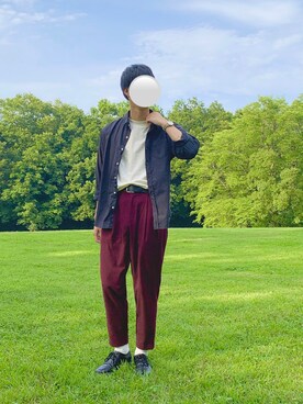 rikさん（メンズ・178cm）の夏コーディネート