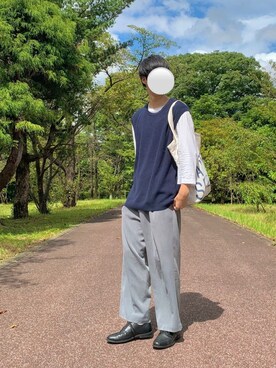 rikさん（メンズ・178cm）の秋コーディネート